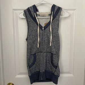Chance or Fate brand sleeveless hoodie NWT!